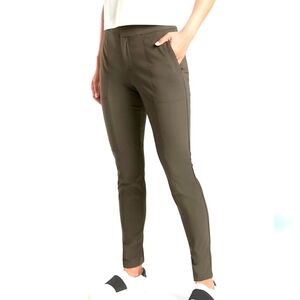 Athleta Women’s Wonder Stash Skinny Pant Olive Green Size 2